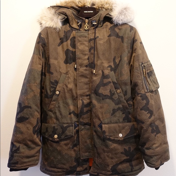 (NWT) Louis Vuitton/Supreme Denim N-3B Parka - Picture 3 of 8